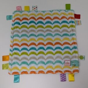 Taggies Lovey Baby Security Blanket Bright Starts